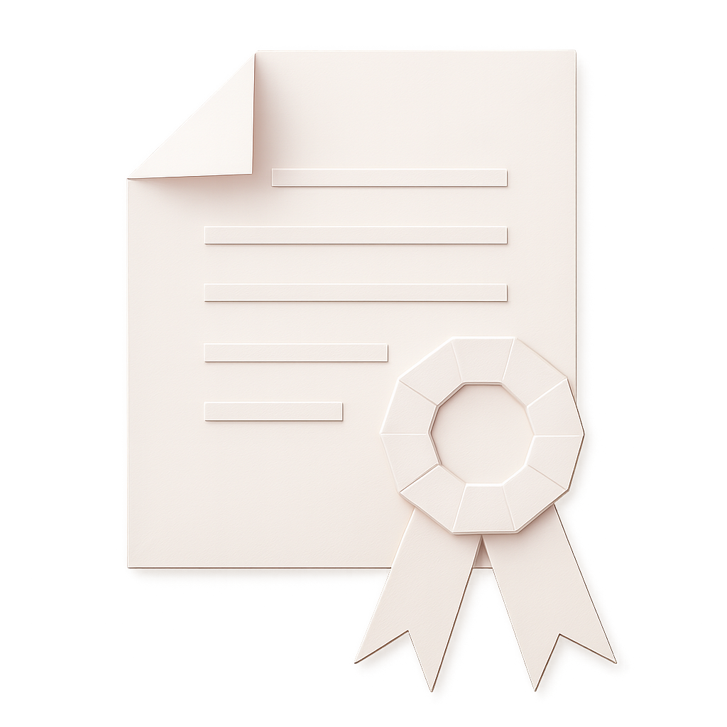 Contract document illustration